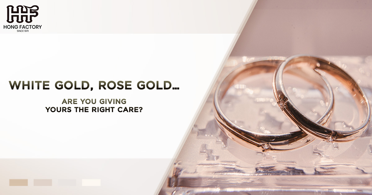 White Gold Rose Gold