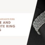 Sapphire and Marcasite Ring