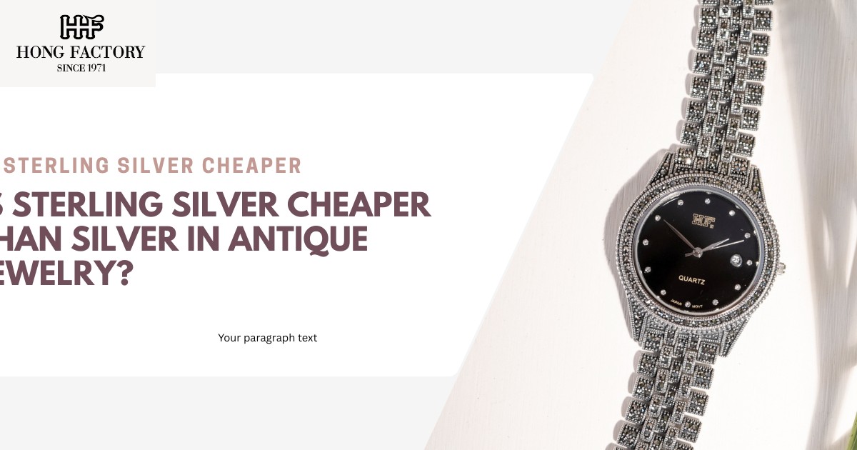 Is Sterling Silver Cheaper