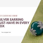Sterling Silver Earring 8mm