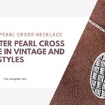 Freshwater Pearl Cross Necklace