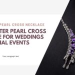 Freshwater Pearl Cross Necklace