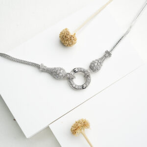 Freshwater Pearl Cross Necklace