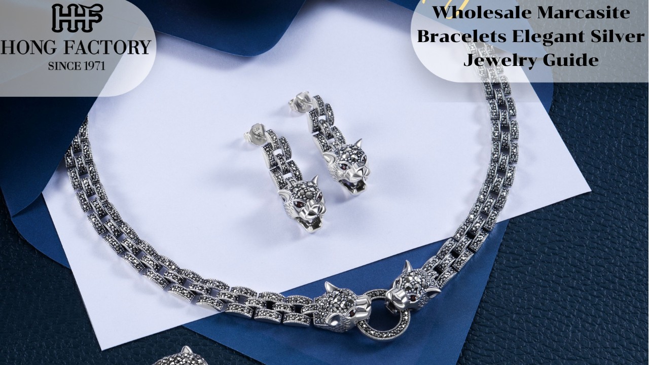 Wholesale Marcasite Bracelets Elegant Silver Jewelry Guide