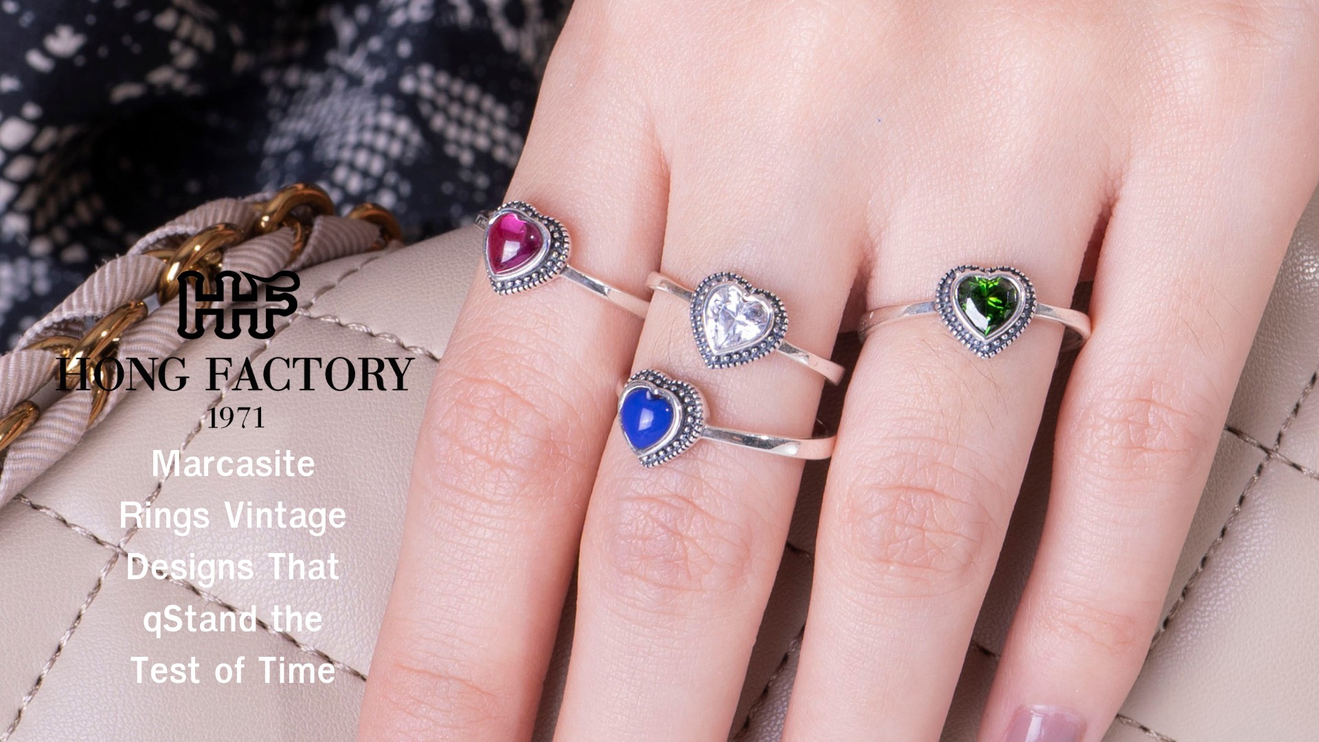 Marcasite Rings Vintage