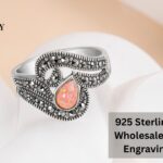 925 Sterling Silver Ring Wholesale with Custom Engraving Available