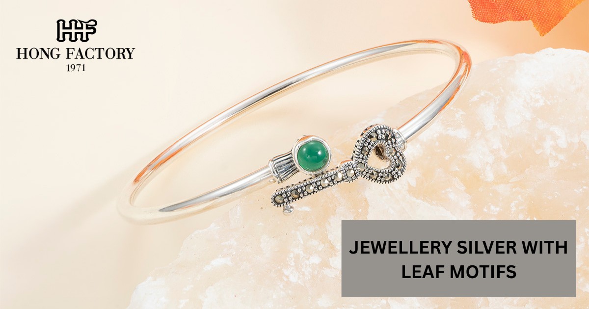 JEWELLERY SILVER WITH LEAF MOTIFS