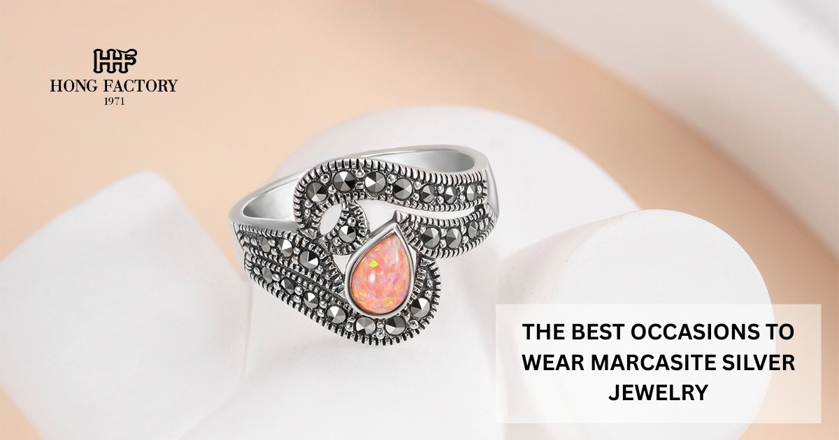 The Best Occasions to Wear Marcasite Silver Jewelry