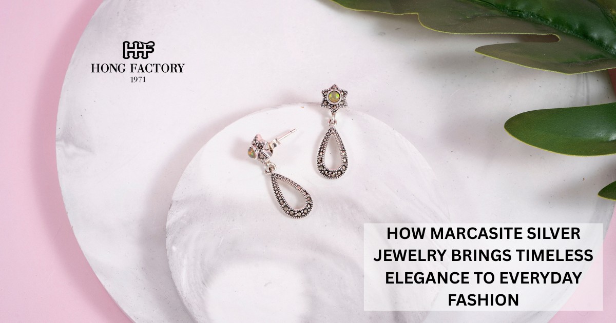 How Marcasite Silver Jewelry Brings Timeless Elegance to Everyday Fashion