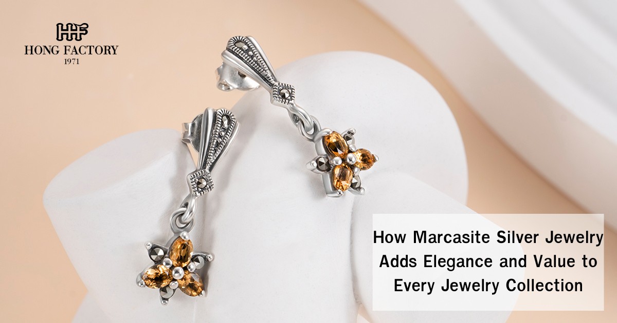How Marcasite Silver Jewelry Adds Elegance and Value to Every Jewelry Collection