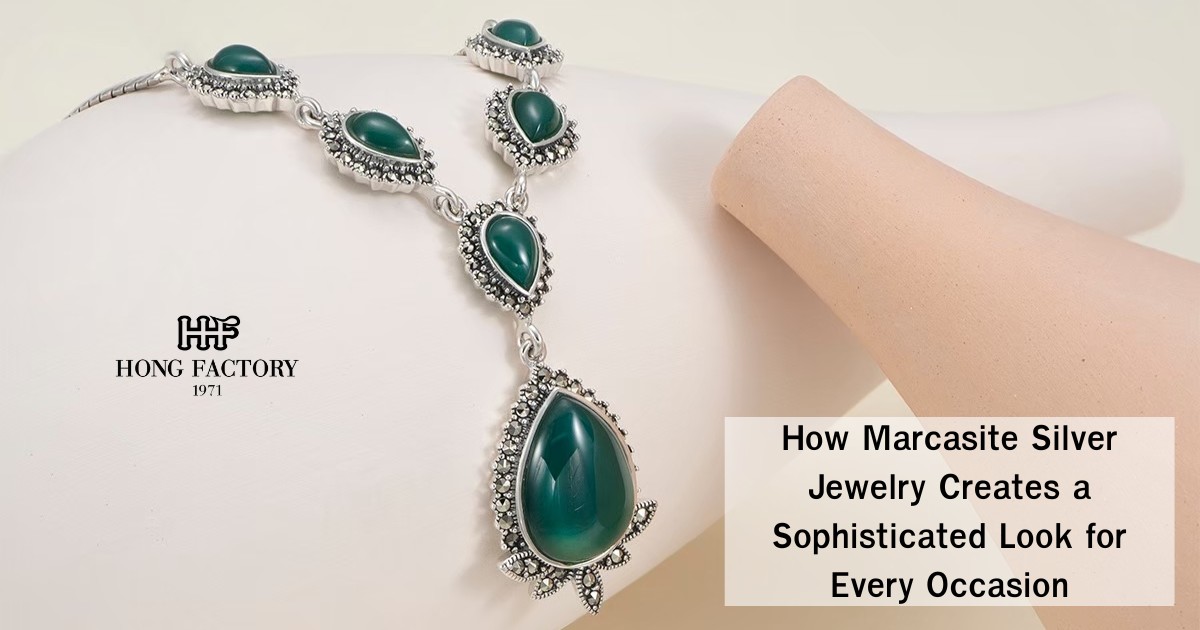 How Marcasite Silver Jewelry Creates a Sophisticated Look for Every Occasion
